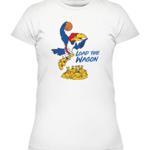 LOAD THE WAGON SHIRT Kansas Jayhawks 2022 NCAA Men's Basketball National Champions CAWTS white front.jpg