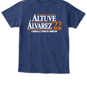 ALTUVE ALVAREZ '22 SHIRT Jose Altuve, Yordan Álvarez, Houston Astros APKT navy front.jpg