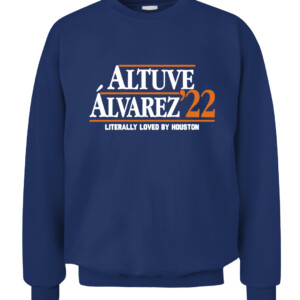 ALTUVE ALVAREZ '22 SHIRT Jose Altuve, Yordan Álvarez, Houston Astros CACS navy front.jpg