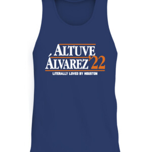 ALTUVE ALVAREZ '22 SHIRT Jose Altuve, Yordan Álvarez, Houston Astros CATT navy front.jpg