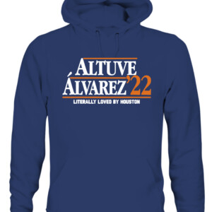 ALTUVE ALVAREZ '22 SHIRT Jose Altuve, Yordan Álvarez, Houston Astros CAUH navy front.jpg