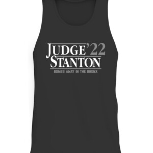 JUDGE STANTON '22 SHIRT Aaron Judge, Giancarlo Stanton, New York Yankees CATT black front.jpg
