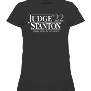 JUDGE STANTON '22 SHIRT Aaron Judge, Giancarlo Stanton, New York Yankees CAWTS black front.jpg