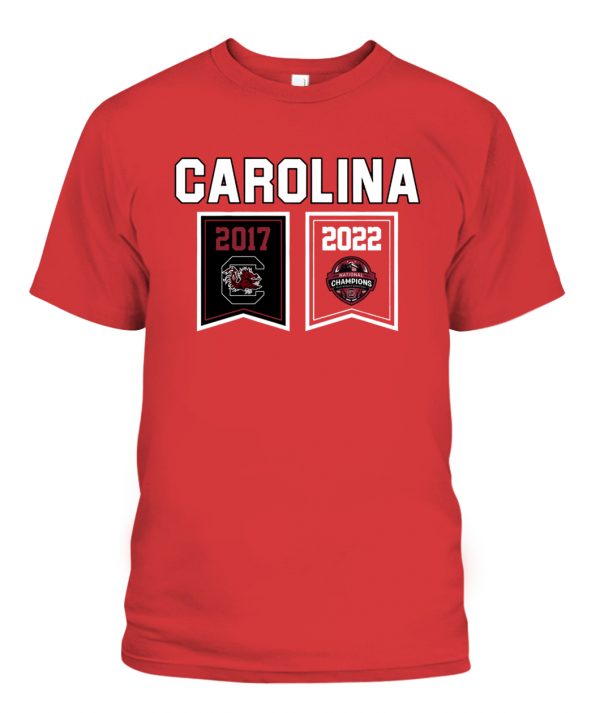 CHAMPIONSHIP BANNERS 2017-2022 SHIRT 2022 NCAA Women's Basketball ...