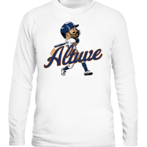 JOSE ALTUVE CARICATURE SHIRT Houston Astros CALS white front.jpg