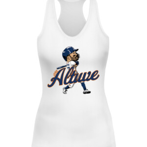 JOSE ALTUVE CARICATURE SHIRT Houston Astros CAWT white front.jpg