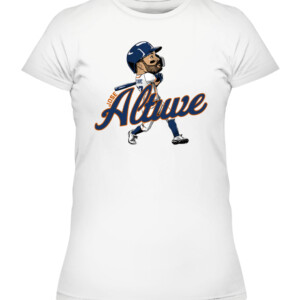 JOSE ALTUVE CARICATURE SHIRT Houston Astros CAWTS white front.jpg