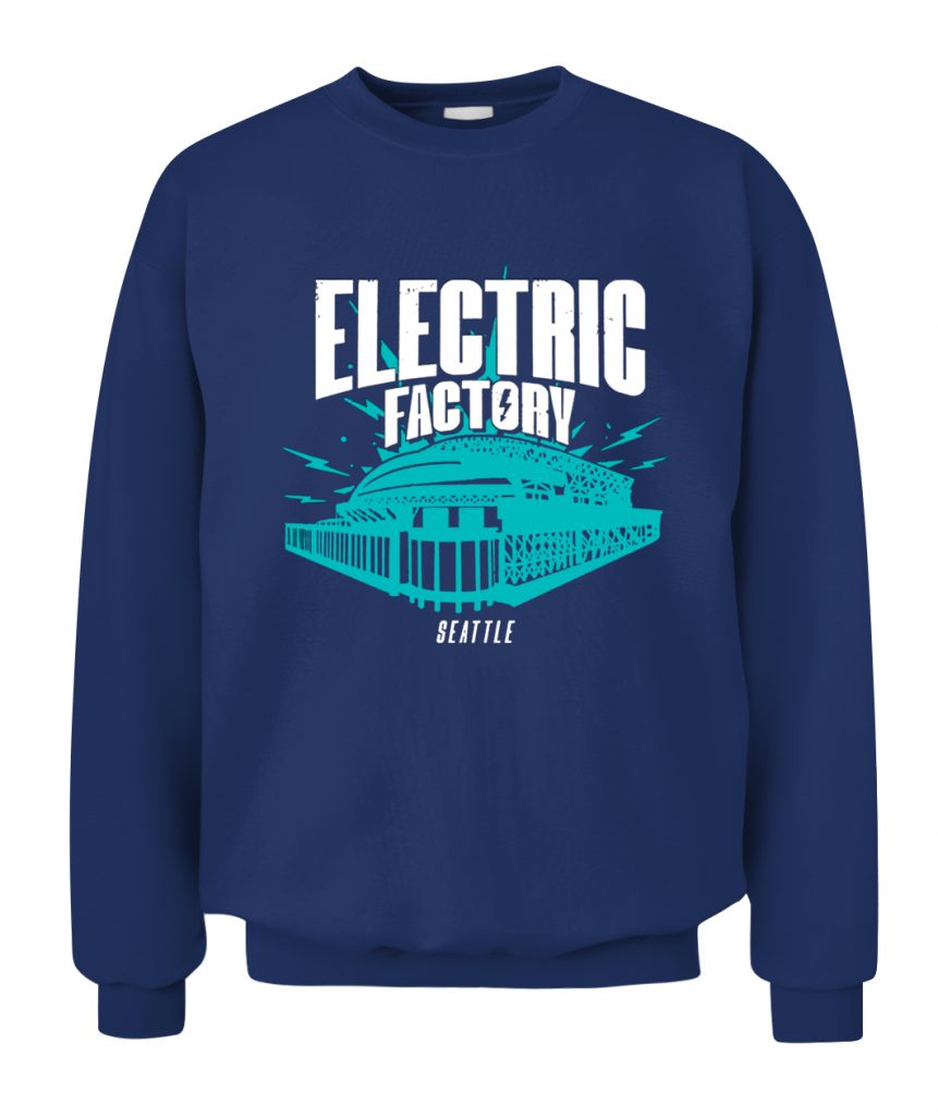 SEATTLE ELECTRIC FACTORY SHIRT T-Mobile Park Stadium, Seattle Mariners ...