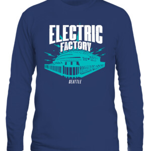 SEATTLE ELECTRIC FACTORY SHIRT T Mobile Park Stadium, Seattle Mariners CALS navy front.jpg