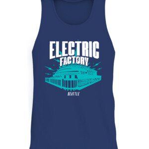 SEATTLE ELECTRIC FACTORY SHIRT T Mobile Park Stadium, Seattle Mariners CATT navy front.jpg