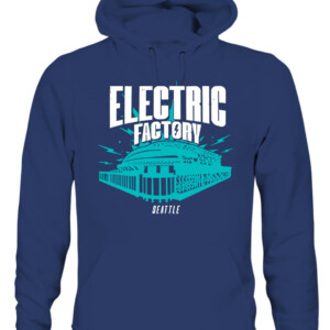SEATTLE ELECTRIC FACTORY SHIRT T Mobile Park Stadium, Seattle Mariners CAUH navy front.jpg