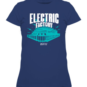 SEATTLE ELECTRIC FACTORY SHIRT T Mobile Park Stadium, Seattle Mariners CAWTS navy front.jpg