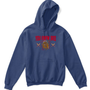 YOU KNOW BRO SHIRT Jose Ramirez, Cleveland Guardians APKH navy front.jpg