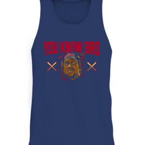 YOU KNOW BRO SHIRT Jose Ramirez, Cleveland Guardians CATT navy front.jpg