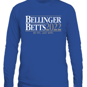 BELLINGER BETTS '22 SHIRT Cody Bellinger, Mookie Betts, Los Angeles Dodgers CALS royal front.jpg