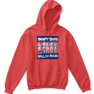 BEEFY BOYS BALL GO BOOM SHIRT Kyle Schwarber, Rhys Hoskins, Bryce Harper, Nick Castellanos, J.T. Realmuto, Philadelphia Phillies APKH red front.jpg