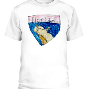 VIBING PANTHER SHIRT Vibin' Panther, Florida Panthers, #TimeToHunt CAPT white front.jpg