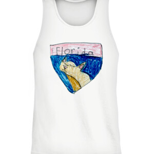VIBING PANTHER SHIRT Vibin' Panther, Florida Panthers, #TimeToHunt CATT white front.jpg
