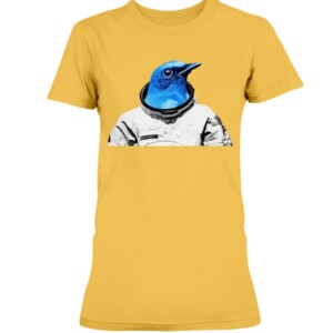 Astronaut Twitter Bird SpaceX Shirt Elon Musk, Twitter 1