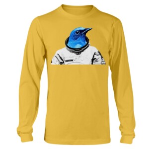 Astronaut Twitter Bird SpaceX Shirt Elon Musk, Twitter Longsleeve