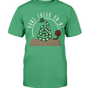 BOSTON BASKETBALL DONT TREAD ON ME SHIRT Metallica, Boston Celtics `