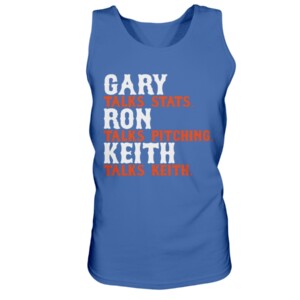 GARY RON AND KEITH SHIRT Gary Carter, Ron Darling, Keith Hernandez, New York Mets 1