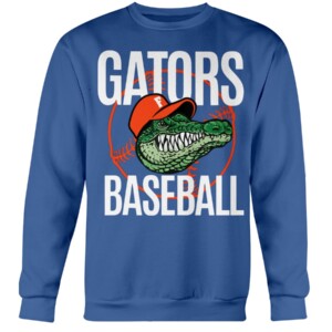 Gator Baseball Florida Baseball Gators Baseball Shirt Florida Gators Crewneck