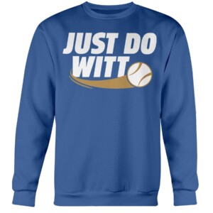 JUST DO WITT SHIRT Bobby Witt Jr, Kansas City Royals Crewneck