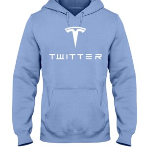 NEW TWITTER LOGO TESLA SHIRT Elon Musk, Twitter Hoddie