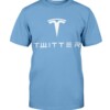 NEW TWITTER LOGO TESLA SHIRT Elon Musk, Twitter Shirt