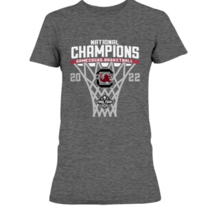 National Champions Gamcecocks Basketball Shirt 2022 NCAA Women's Basketball National Champions, South Carolina Gamecocks 1
