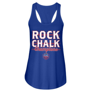 ROCK CHALK CHAMPIONS SHIRT Kansas Jayhawks 2022 NCAA Men's Basketball National Champions 1