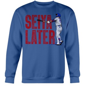 SEIYA LATER SHIRT Seiya Suzuki, Chicago Cubs Crewneck