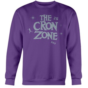 THE CRON ZONE SHIRT C. J. Cron, Colorado Rockies Crewneck