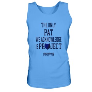 THE ONLY PAT WE ACKNOWLEDGE IS PROJECT SHIRT Memphis Grizzlies 3