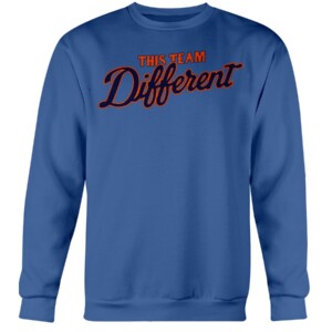 THIS TEAM DIFFERENT SHIRT New York Mets Crewneck