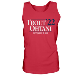 TROUT OHTANI '22 SHIRT Mike Trout, Shohei Ohtani, Los Angeles Angels of Anaheim 1