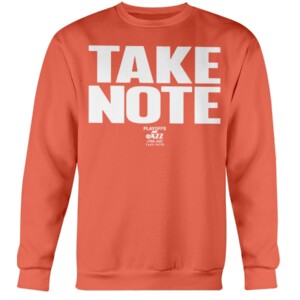 Take Note Shirt 2022 NBA Playoffs, Utah Jazz Crewneck