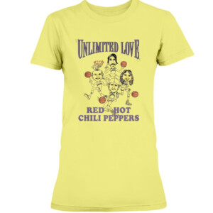 Unlimited Love T Shirt Red Hot Chili Peppers, Los Angeles Lakers 1