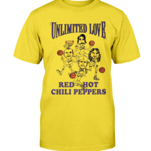 Unlimited Love T Shirt Red Hot Chili Peppers, Los Angeles Lakers Shirt