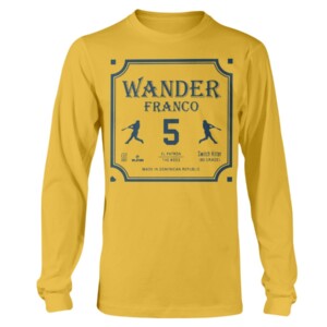 Wander Franco El Patron Shirt Tampa Bay Rays Longsleeve