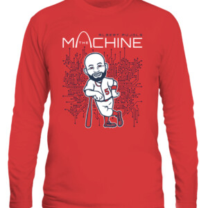 Albert Pujols The Machine Shirt St. Louis Cardinals CALS red front.jpg