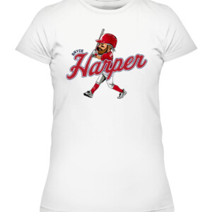 BRYCE HARPER CARICATURE SHIRT Philadelphia Phillies CAWTS white front.jpg
