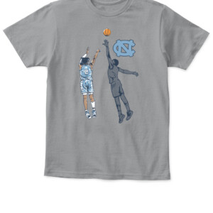 CALEB LOVE NOTHING BUT LOVE SHIRT North Carolina Tar Heels APKT sport grey front.jpg