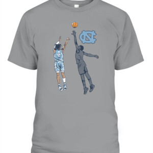 CALEB LOVE NOTHING BUT LOVE SHIRT North Carolina Tar Heels CAPT sport grey front.jpg