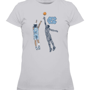 CALEB LOVE NOTHING BUT LOVE SHIRT North Carolina Tar Heels CAWTS heather grey front.jpg