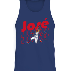 JOSE JOSE JOSE SHIRT Jose Ramirez, Cleveland Guardians CATT navy front.jpg