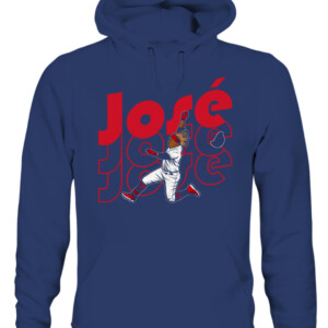JOSE JOSE JOSE SHIRT Jose Ramirez, Cleveland Guardians CAUH navy front.jpg