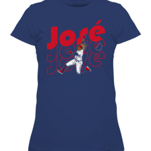 JOSE JOSE JOSE SHIRT Jose Ramirez, Cleveland Guardians CAWTS navy front.jpg