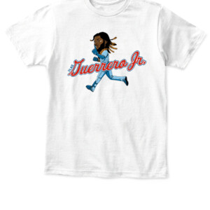 VLADIMIR GUERRERO JR CARICATURE SHIRT Toronto Blue Jays APKT white front.jpg